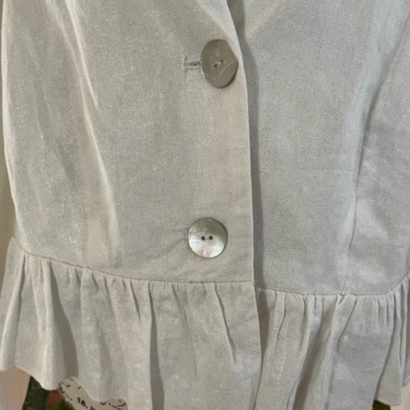 Nanette Lepore Shimmer Linen NWOT - Picture 4 of 7